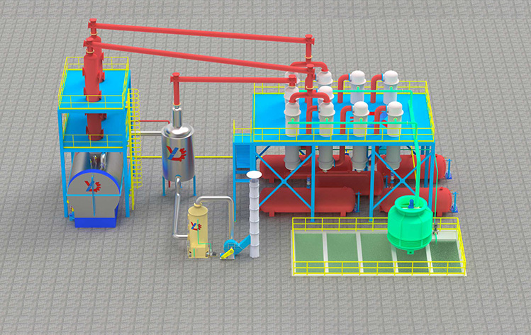 Waste Oil Distillation Plant