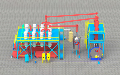 Waste Oil Distillation Plant