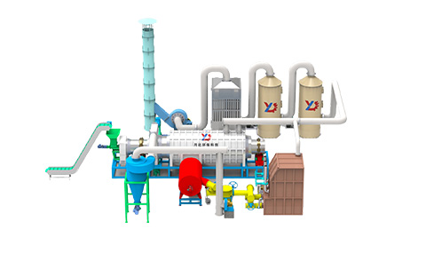 Double-drum Carbonization Equipment